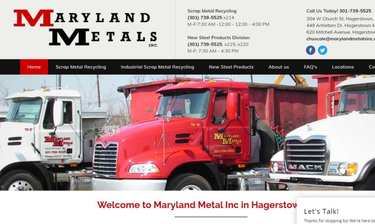 Maryland Metals Inc.