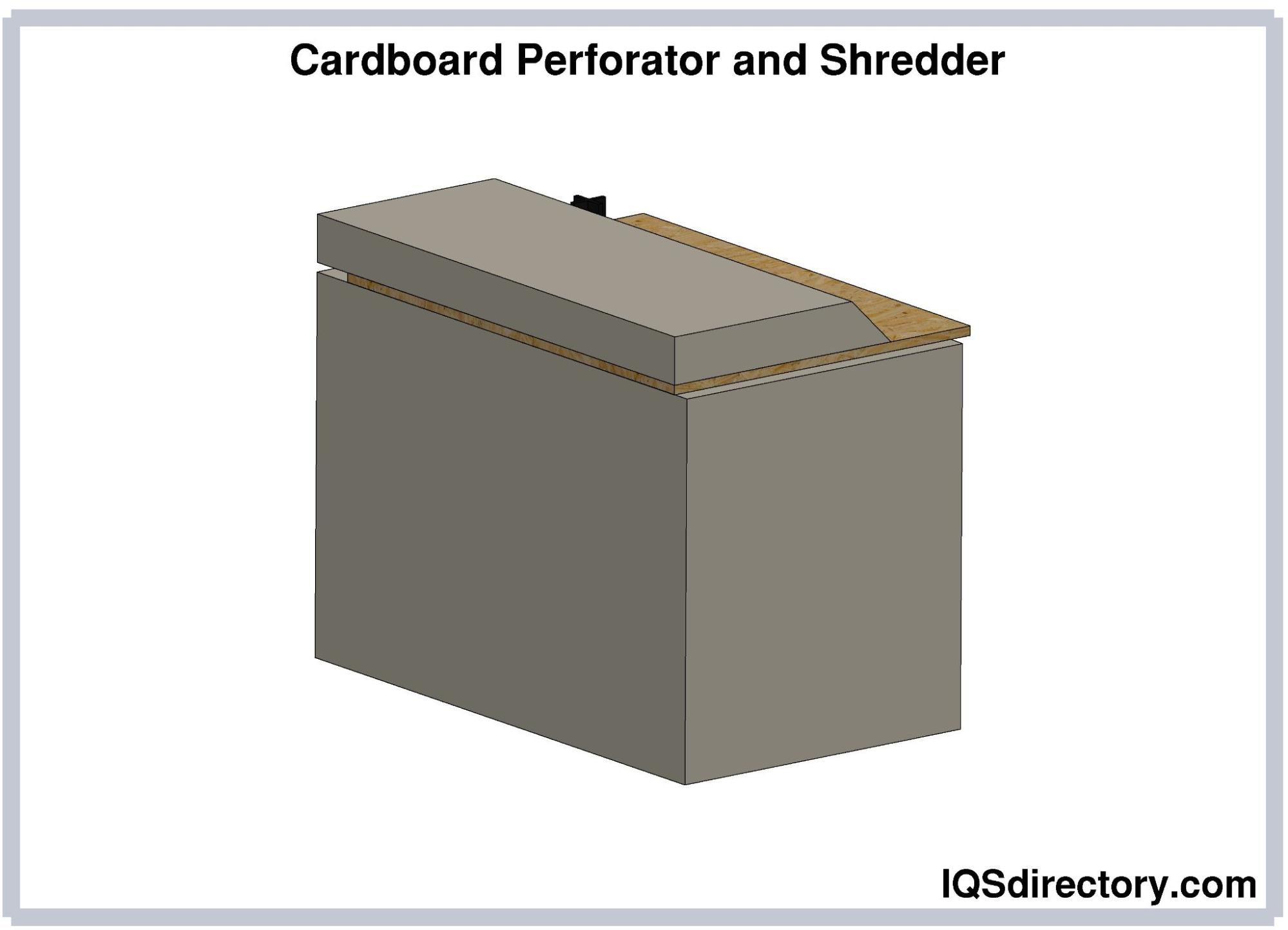 Cardboard Shredders & Perforators